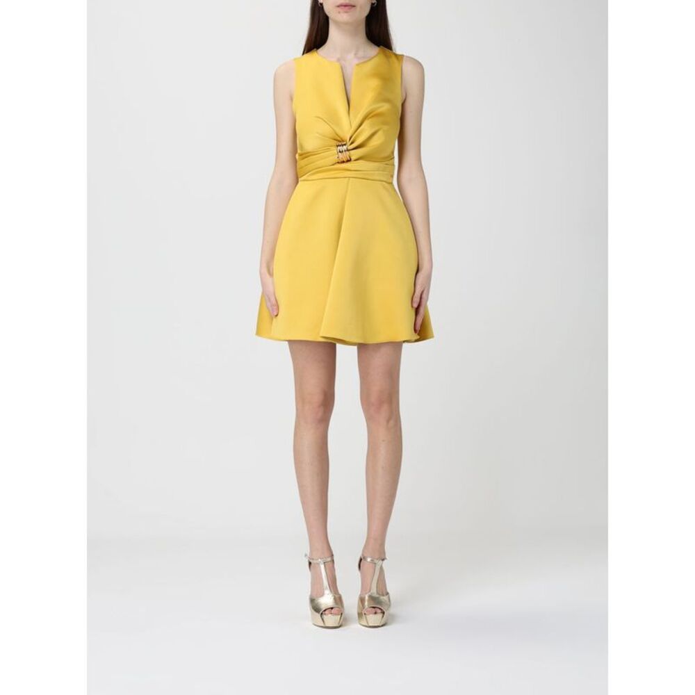 Elisabetta Franchi Dress Woman Yellow